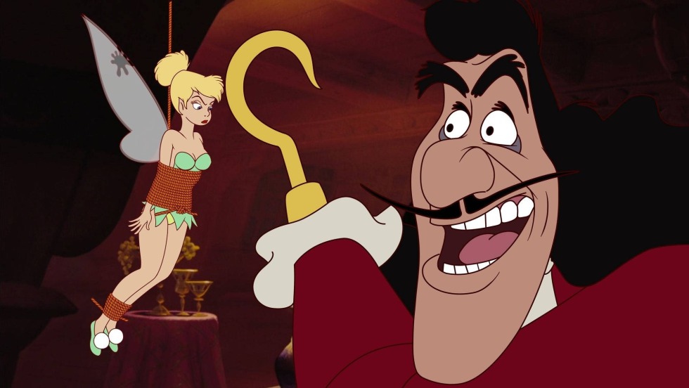 Peter Pan Captain Hook and Wendy