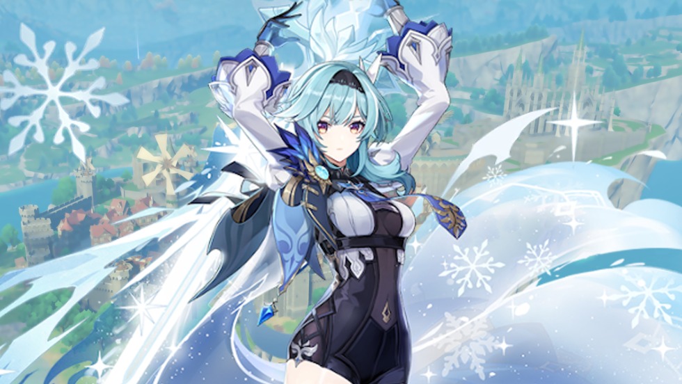 Eola Genshin impact in full growth