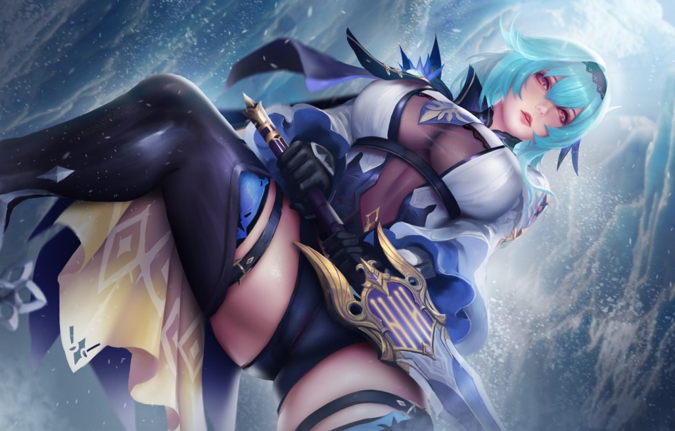 Ice people in Genshin Impact