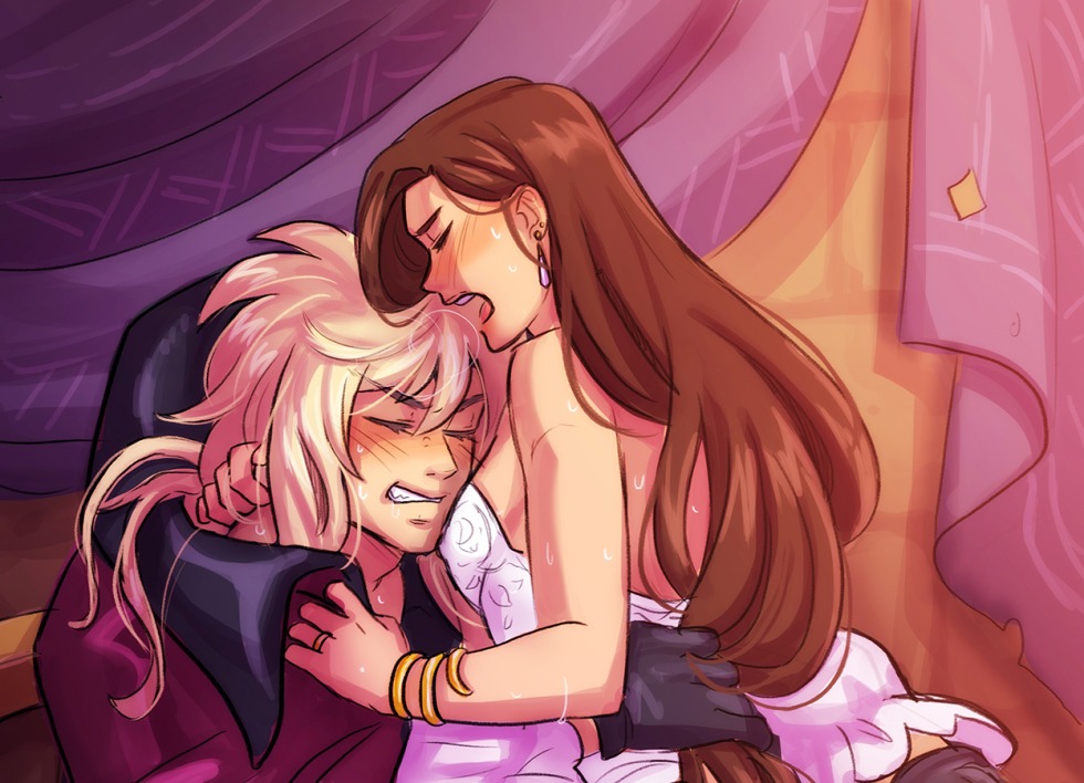 Sarah and Jareth Labyrin Mascarad Escape Sarah Coronation Coronation