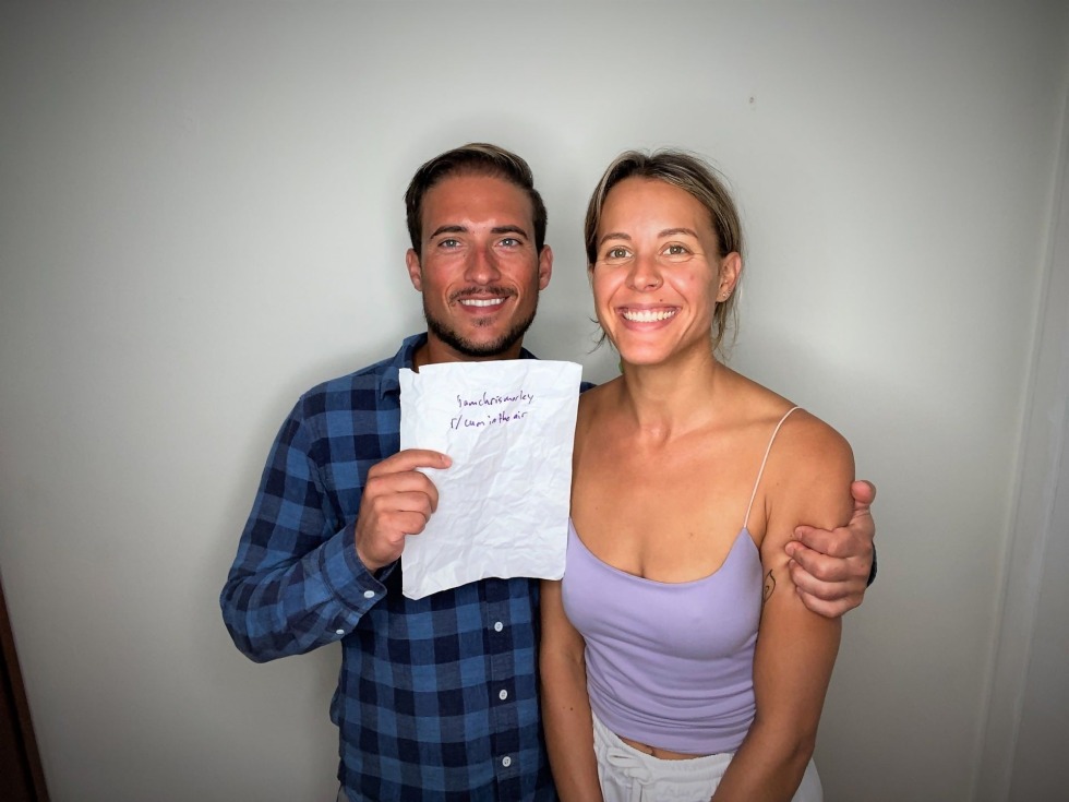 Kate Marley and Chris