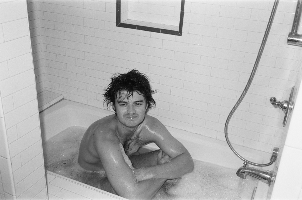 Finn Wolford and Millie Bobby Kiss