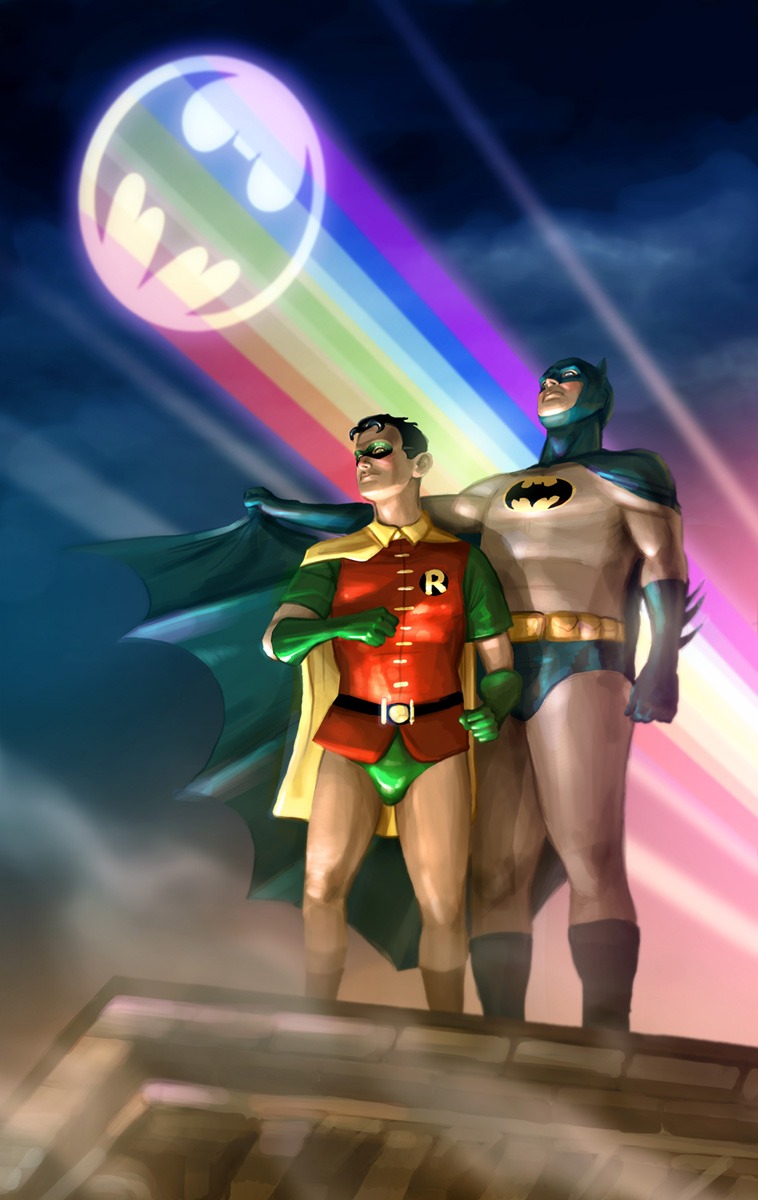 Batman Robin Gay
