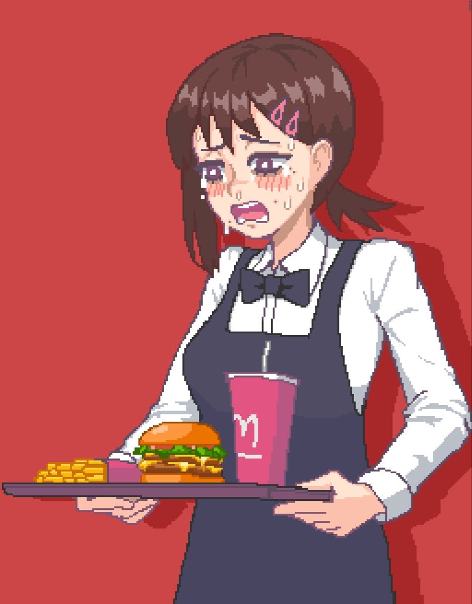 Maxim the man of a chainsaw