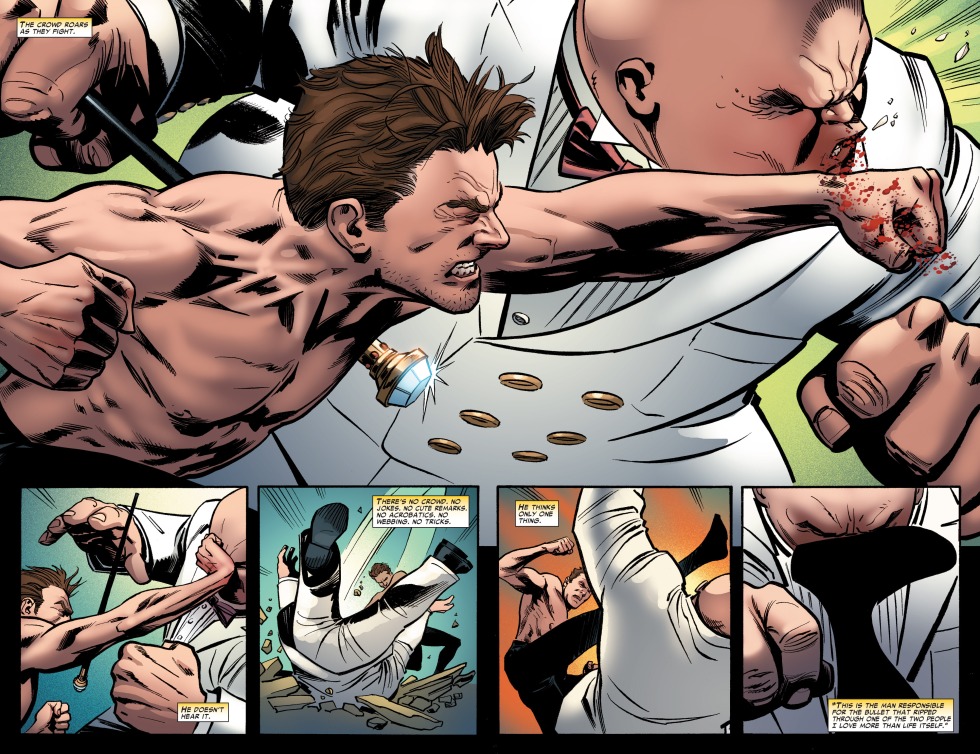 Man spider against kinkpin