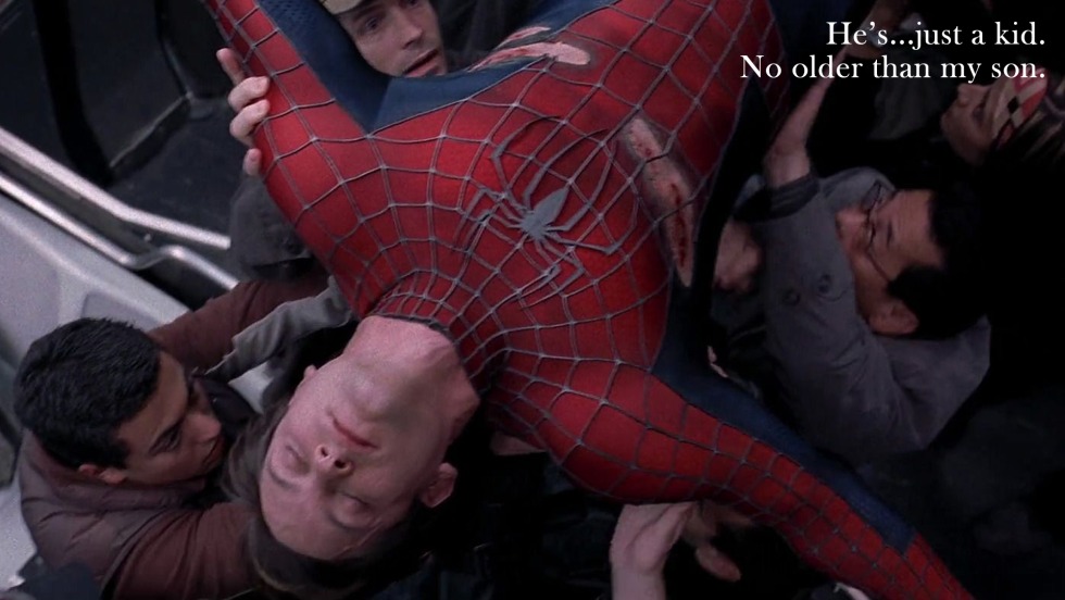 Spider-Man Toby Maguire He is a hero