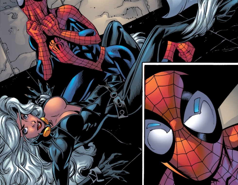 Ultimate spider-man black cat