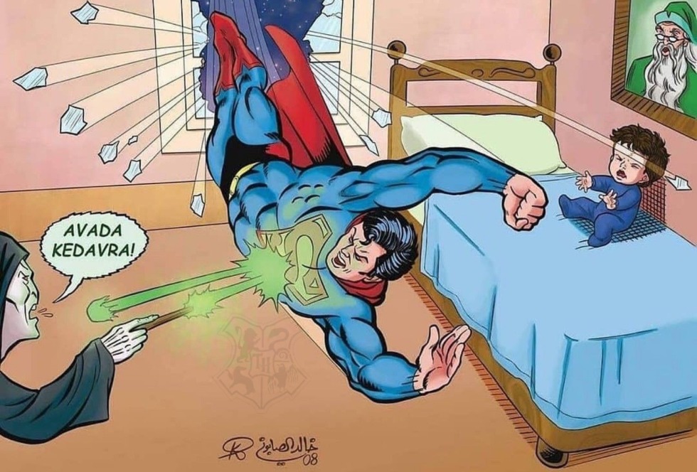 Comic about the superhero