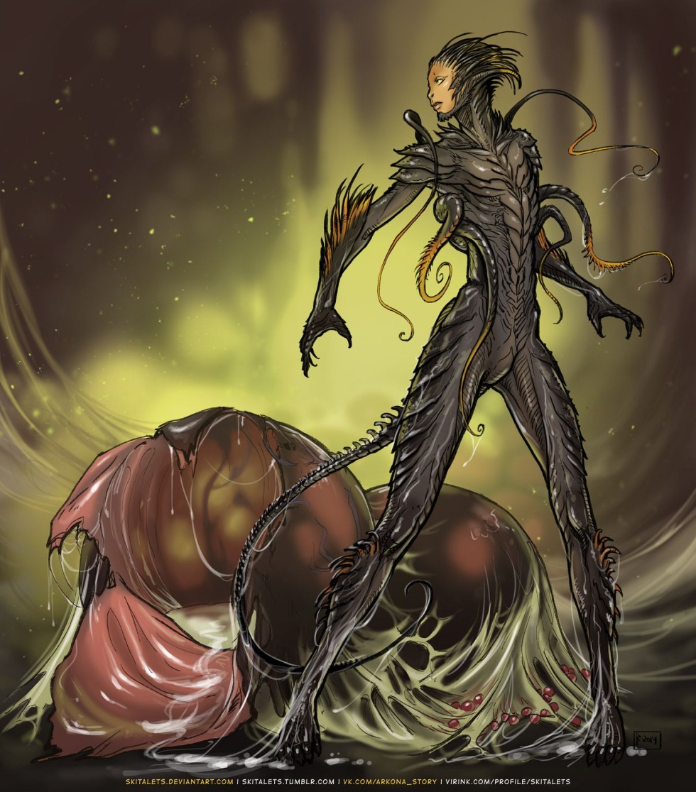 Tentacles necromomorph transformation