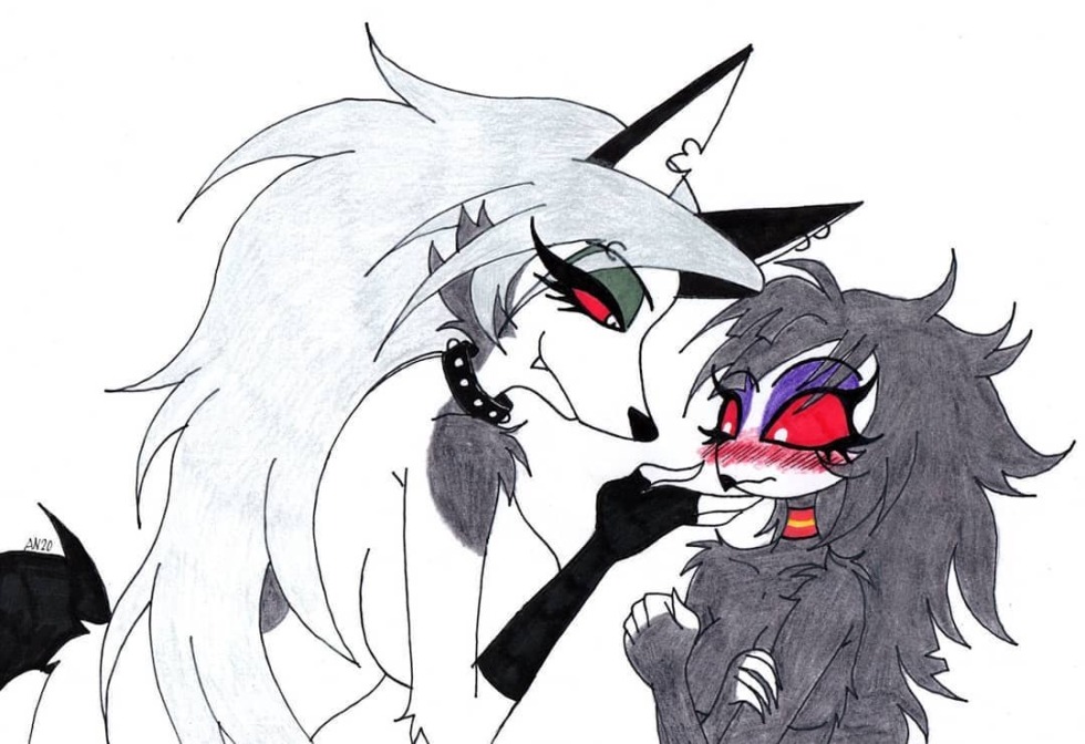 Helluva Boss Octavia X Loona