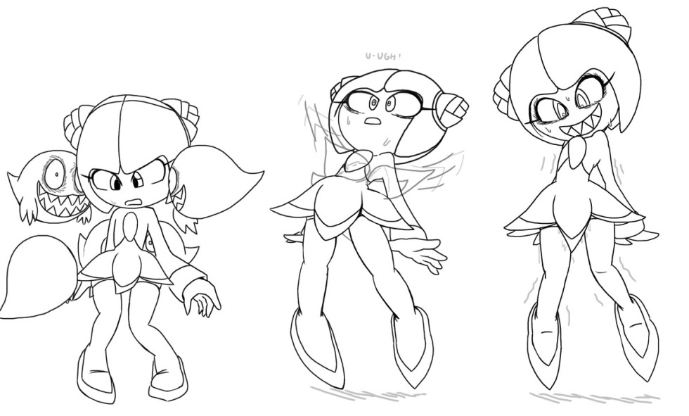 Amy Rose Blaise and Ruzh naked