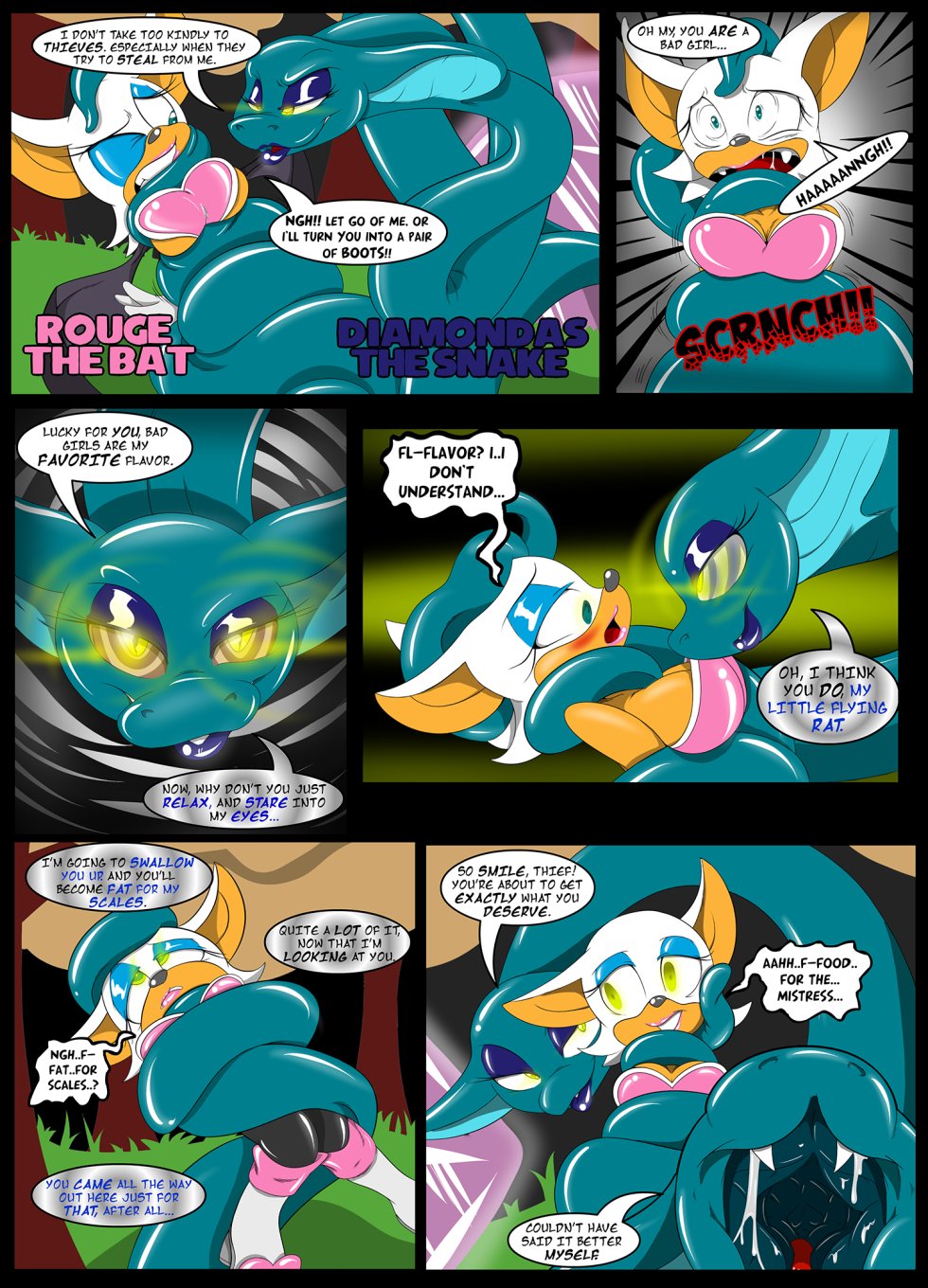 Hentai transformation of Sonic