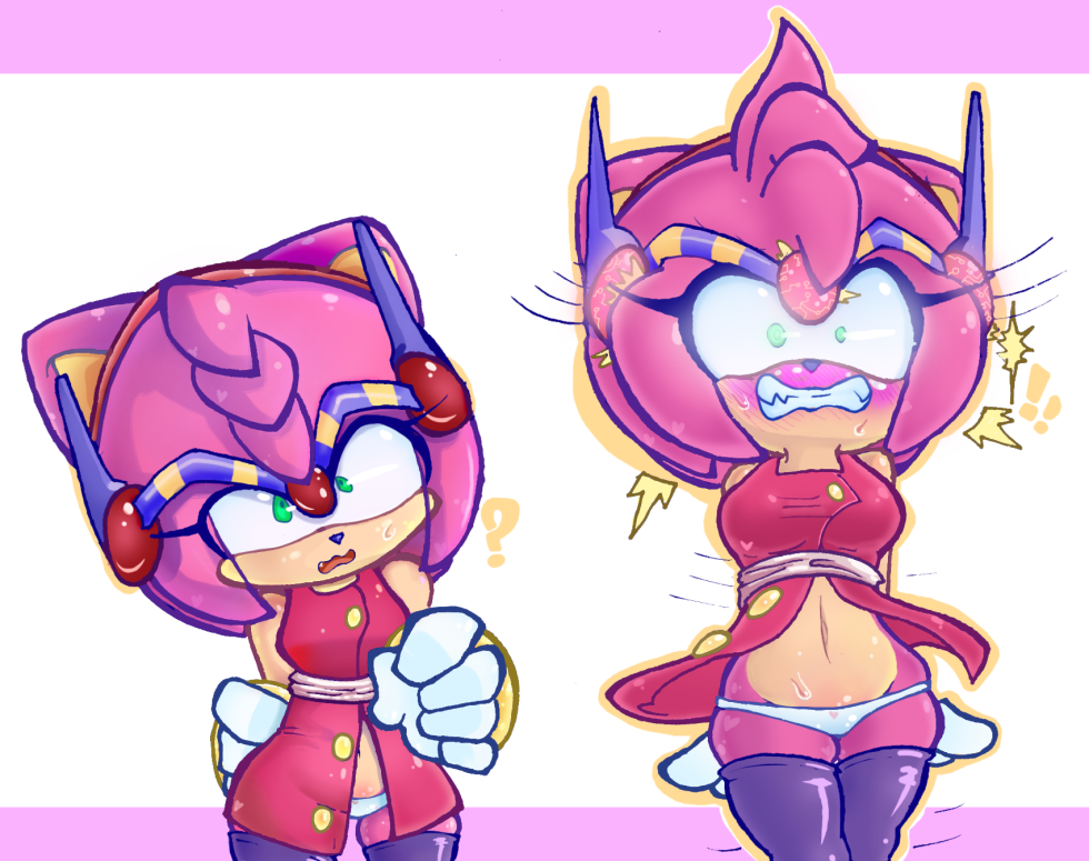 Hentai transformation of Sonic