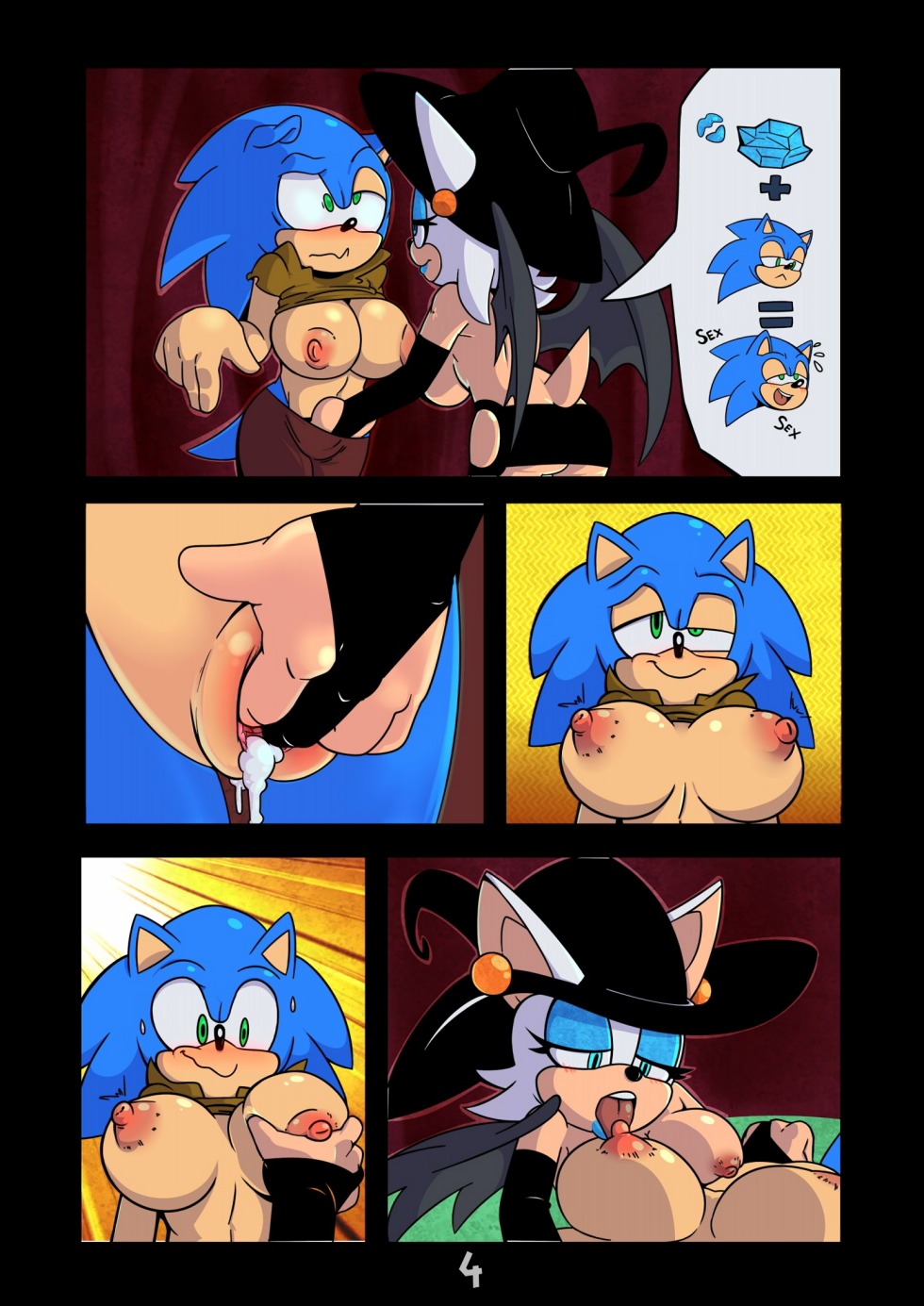 Hentai Sonic feminization