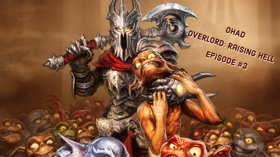 Overlord raising Hell PS3 cover