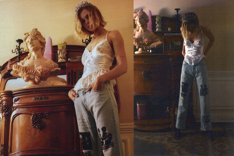 Courtney Love in Youth on stage