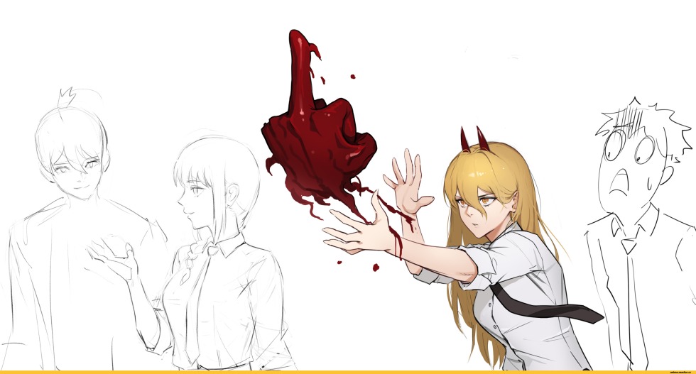 Power man of a chainsaw