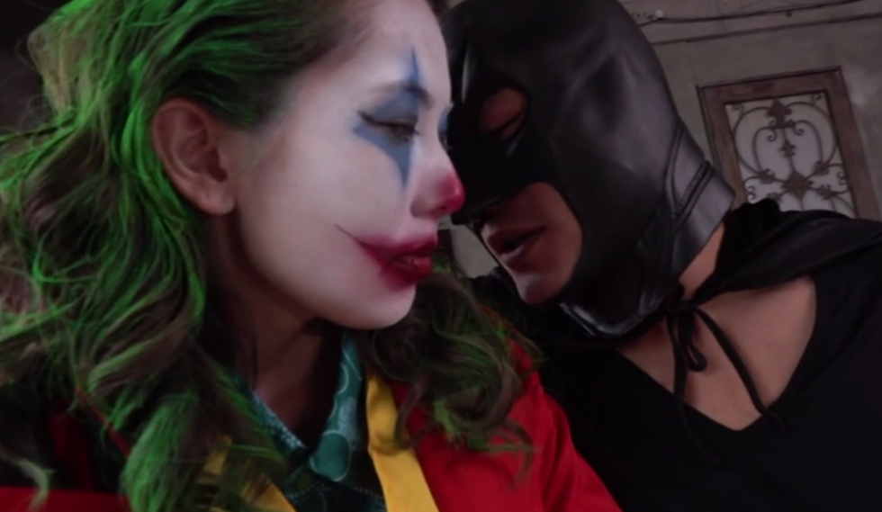 Fucking Weird Japanese Cosplay Joker and Sex