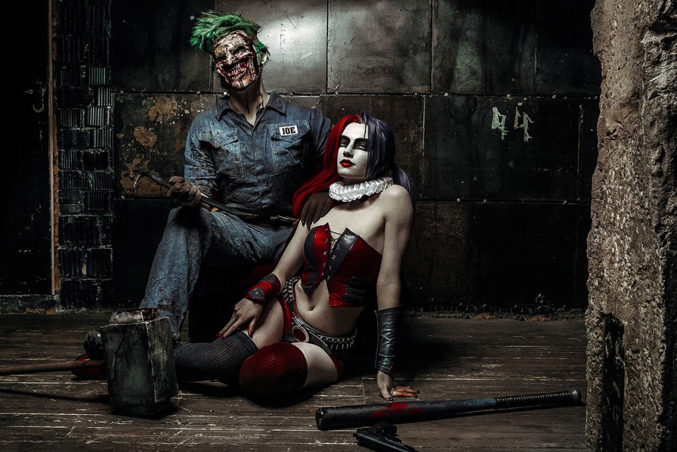 Naked actress Harley Quin